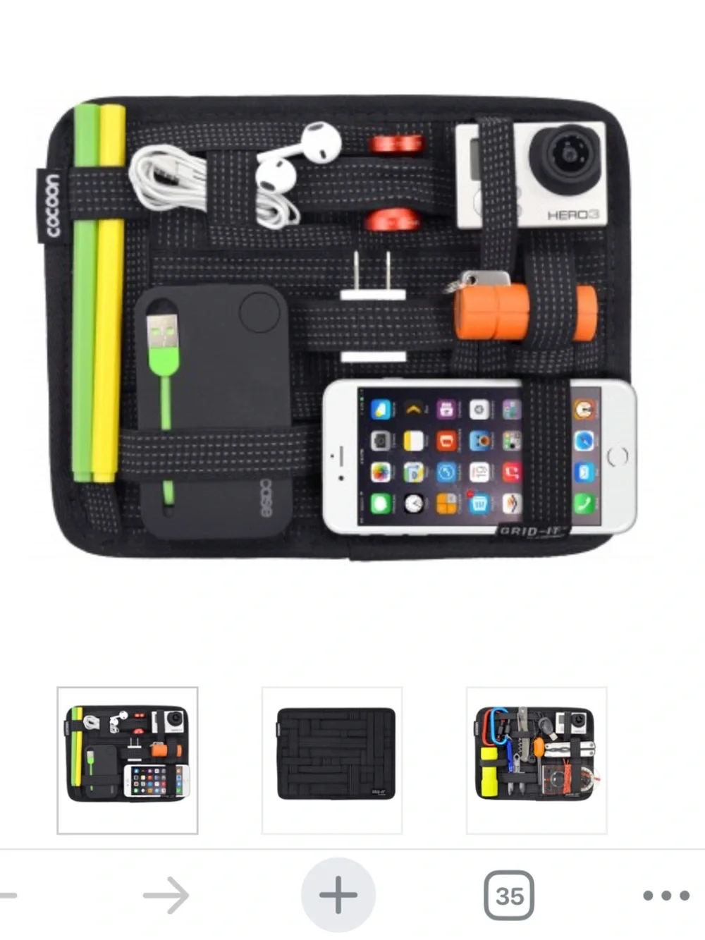Cocoon Grid It elastic organizer